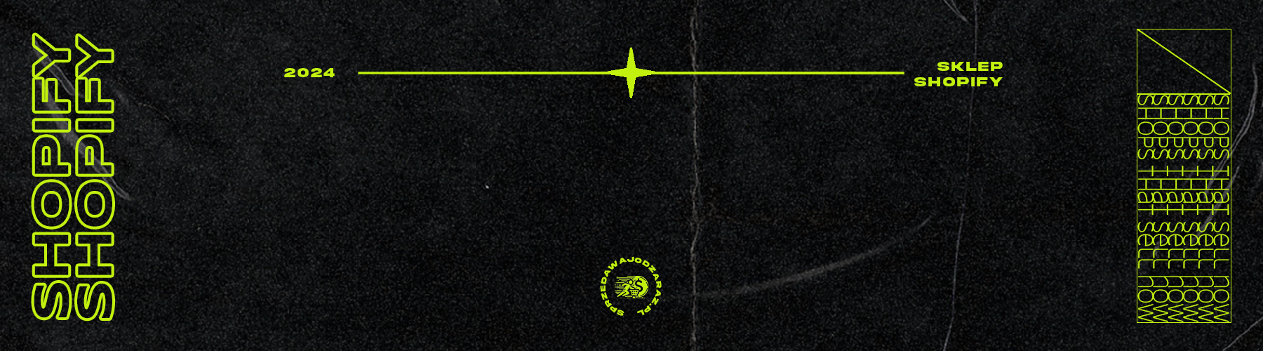 Baner przedstawiający gotowy sklep shopify